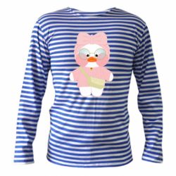 Тельняшка с длинным рукавом Лалафанфан в свитере - PrintSalon