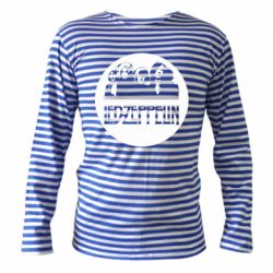 Тельняшка с длинным рукавом Led Zeppelin in a circle - PrintSalon