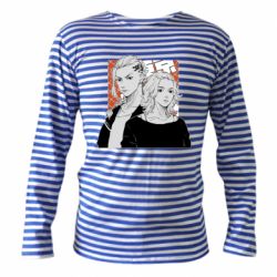 Тельняшка с длинным рукавом Manjiro And Draken - PrintSalon