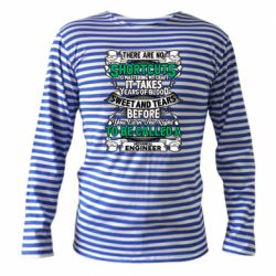 Тельняшка с длинным рукавом Mechanical Engineer - PrintSalon