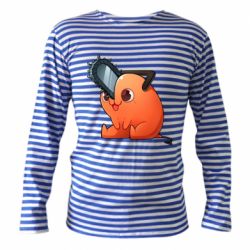 Тельняшка с длинным рукавом Милый Почита - PrintSalon