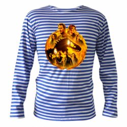 Тельняшка с длинным рукавом Мир Юрского Периода Доминион - PrintSalon