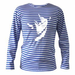 Тельняшка с длинным рукавом Monkey Dee Luffy - PrintSalon