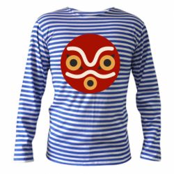 Тельняшка с длинным рукавом Mononoke mask - PrintSalon