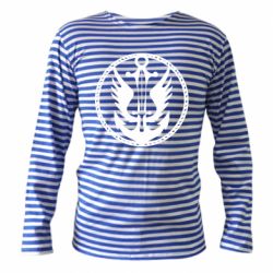 Тельняшка с длинным рукавом Морская Пехота - PrintSalon