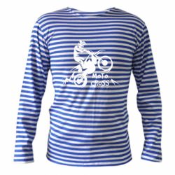 Тельняшка с длинным рукавом Motocross sport - PrintSalon