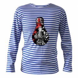 Тельняшка с длинным рукавом ОСД Арт Лампочка - PrintSalon