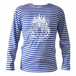 Тельняшка с длинным рукавом Папа-Тигр - PrintSalon