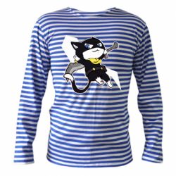 Тельняшка с длинным рукавом Persona 5 Morgana - PrintSalon