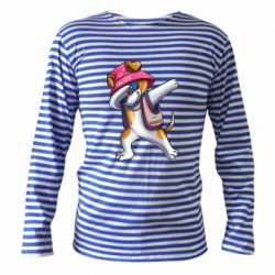 Тельняшка с длинным рукавом Пес Патрон фанат Калуша - PrintSalon