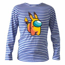 Тільник з довгим рукавом Pikachu Among Us - PrintSalon