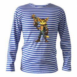 Тельняшка с длинным рукавом Ratchet with Clank - PrintSalon