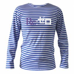 Тельняшка с длинным рукавом Re zero - PrintSalon