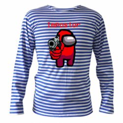 Тільник з довгим рукавом Red Impostor - PrintSalon