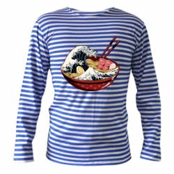 Тельняшка с длинным рукавом Remen Wave - PrintSalon