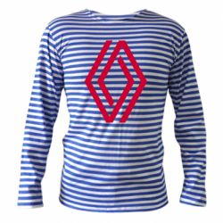 Тельняшка с длинным рукавом Renault New Logo - PrintSalon