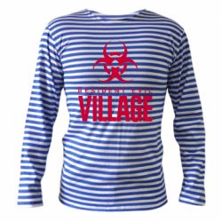 Тельняшка с длинным рукавом Resident Evil Village Biohazard-PrintSalon Тельняшка с длинным рукавом Resident Evil Village Biohazard