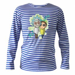 Тельняшка с длинным рукавом Rick and Morty voodoo doll - PrintSalon