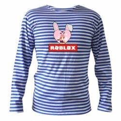Тельняшка с длинным рукавом Roblox Bunny Girl Skin - PrintSalon