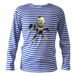 Тельняшка с длинным рукавом Robot Clank-PrintSalon Тельняшка с длинным рукавом Robot Clank