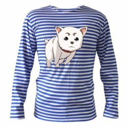 Тельняшка с длинным рукавом Садахару арт - PrintSalon