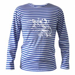 Тельняшка с длинным рукавом Scania griffin - PrintSalon