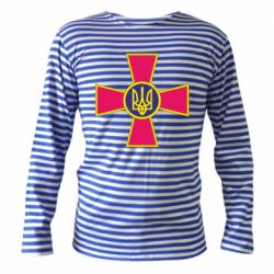 Тельняшка с длинным рукавом Символ ВСУ - PrintSalon