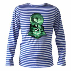 Тільник з довгим рукавом Slytherin collage - PrintSalon