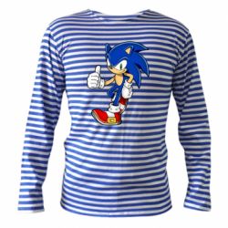 Тільник з довгим рукавом Sonic art - PrintSalon