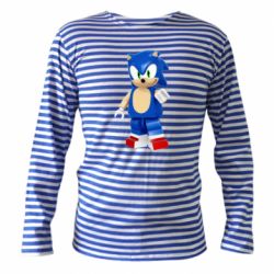 Тельняшка с длинным рукавом Sonic Lego - PrintSalon