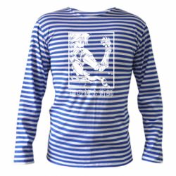 Тельняшка с длинным рукавом Стальной Алхимик - PrintSalon