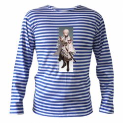 Тельняшка с длинным рукавом Standing Kazuha - PrintSalon