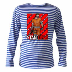 Тельняшка с длинным рукавом Standoff 2 Red Logo - PrintSalon