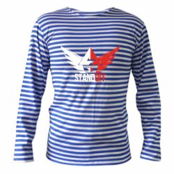 Тельняшка с длинным рукавом Standoff Brilliant - PrintSalon