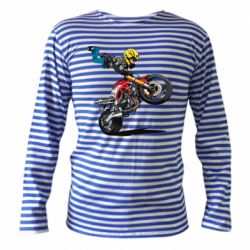 Тельняшка с длинным рукавом Stunt - PrintSalon