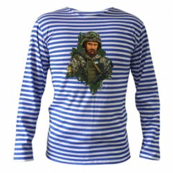 Тельняшка с длинным рукавом Тарас Шевченко ВСУ - PrintSalon