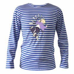 Тельняшка с длинным рукавом Теруки - PrintSalon