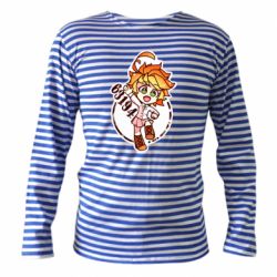 Тельняшка с длинным рукавом The promised Neverland Emma - PrintSalon