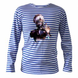 Тельняшка с длинным рукавом Tokio Ghoul Kaneki - PrintSalon