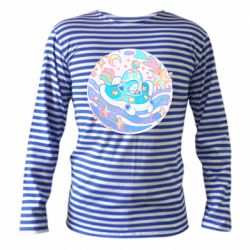 Тельняшка с длинным рукавом Ultra cute shark-PrintSalon Тельняшка с длинным рукавом Ultra cute shark