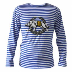 Тельняшка с длинным рукавом Волк УССО - PrintSalon