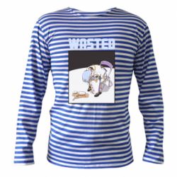 Тельняшка с длинным рукавом Wasted Ayato - PrintSalon