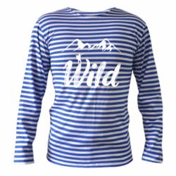 Тельняшка с длинным рукавом Wild - PrintSalon