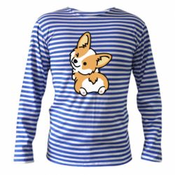 Тільник з довгим рукавом Winking Corgi