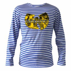 Тельняшка с длинным рукавом Wu-Tang logo art - PrintSalon