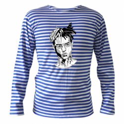 Тельняшка с длинным рукавом XXXTentacion Monochrome Art - PrintSalon