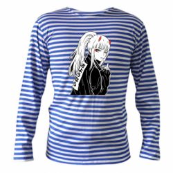 Тельняшка с длинным рукавом Zero Two Art - PrintSalon