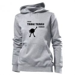 Женское худи Tennis Coach - PrintSalon