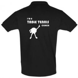 Мужское поло Tennis Coach - PrintSalon