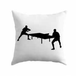 Подушка Теннисный стол-PrintSalon Подушка Теннисный стол